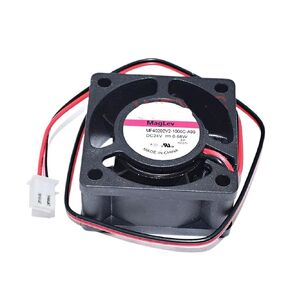 MF40202V2-1000C-A99 DC 24V 0.68W 40x40x20mm 4020 2-Pin Square Server Cooling Fan NO RGB