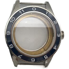 41MM Literal Case Ceramic Ring Case for 8215 8200 2813 NH35A NH36 Watch Case Movement Watch case(for NH35A Movement)