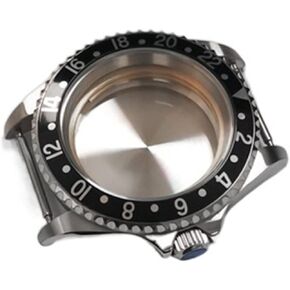NH35 Case Piggy Mouth Crown Guard Fine Steel Case 40mm Sapphire Glass Suitable For Nh35 / 36 / 4R36 / 7S Movement watch case