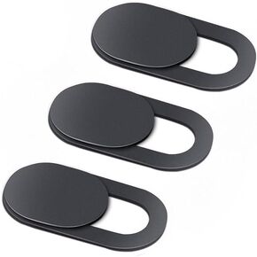 Privacy Camera Cover Security Blocker Compatible with Google Pixel 9a, Webcam Closure Black
