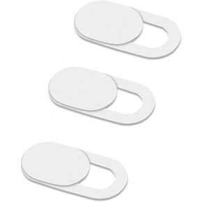 Privacy Camera Cover Security Blocker Compatible with iPhone 16e, Webcam Closure White