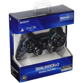 Playstation 3 Dualshock 3 Wireless Controller (Slate Gray) (Slate Grey)- WMart Exclusive Slate Gray Clear See Through Transparent Color.