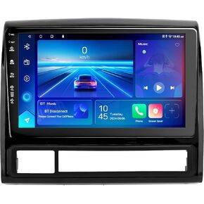 5GWiFi(6) Car Radio Stereo Upgrade for Toyota Tacoma 2005-2015 with Android13/Wireless CarPlay/Android Auto/Touch Screen/GPS Navigation/Bluetooth/FM/HD Backup Camera