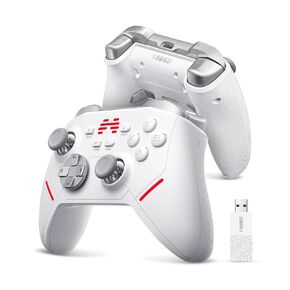 BEITONG KP20 Wireless Controller for PC, Switch/Switch 2, Android, TV, Steam Deck, TMR Joysticks & Hall Triggers, Bluetooth & 2.4g Gamepad with 1000Hz Polling Rate and Mechanical Buttons