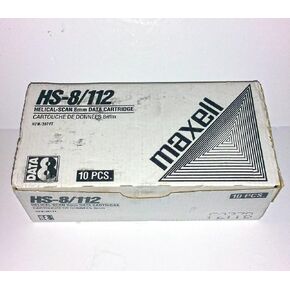 Maxell HS-8/112 Helical-Scan 8mm Data Cartridge -1 pack-10 cartridges