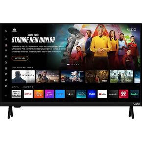 VIZIO 40 Inch V Series FHD LED Smart TV 1080p Bluetooth Compatible, with HDR/HDR10 HLG, Airplay 2, Chromecast Built-in, HDMI VRR and DTS Virtual X (VFD40M-0810)