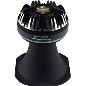AudioPipe APHC-6278 7.5 Inch 400 Watt 8 Ohm Pro Compression Driver Tweeter Car Audio Speaker Amplifier Kit with Aluminum Horn, Black