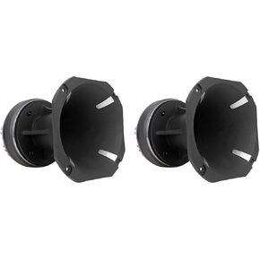 Rockville 2 HT120 2" 360w Car/Pro Aluminum Horn Titanium Tweeters 2" Voice Coils