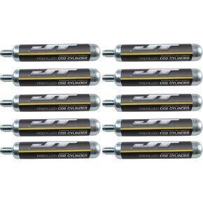 JT 90g CO2 Cartidges (88g Crosman AirSource cylinders Compatible) (10 Cartridges)