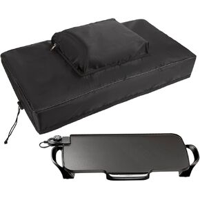 Kitchen Griddle Waterproof Dust Cover Compatible with Presto Electric Griddle, Durable and 420D Oxford cloth Protective Cover for Most Griddle, 26.5" x13.7" x2.9"