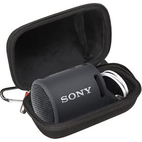 FBLFOBELI Hard Case Compatible with Sony SRS-XB100/SRS-XB12/SRS-XB13 Extra Bass Portable Waterproof Speaker (Case Only) (Black)