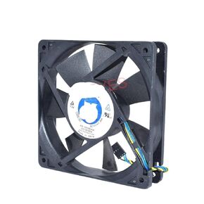12000B0038 DC12V 1.84A 120x120x25mm Square Cooling Fan Black