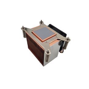 AM4 AM5 Copper CPU Cooler Heatsink Radiator with 60x60x25MM Fan(Full Copper)