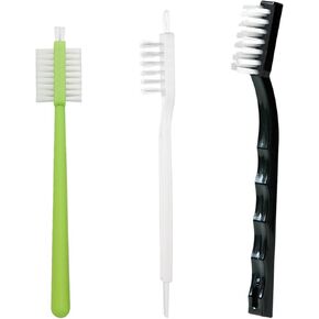 3Pcs Juicer Cleaning Brushes Compatible with Omega 8006, VRT, 8004 8003 VERT VRT350 VRT330 Masticating Juicers Replacement Cleaner, HD Bristles