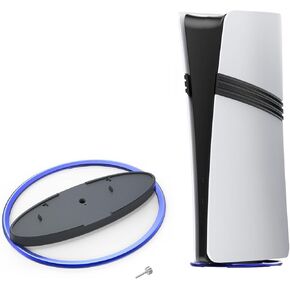 Vertical Stand for Slim Consoles - High Stability Anti Slip Consoles Vertical Stand, Enhance Cooling, Effect Space Saving, Base Stand for Slim Consoles
