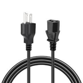 6ft AC Power Cord Cable Compatible with Microsoft Xbox ONE 1 Brick Charger Adapter