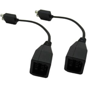 USonline911 2 Set Adapter Power Supply Adapter Wired Adapter Cord Cable Compatible with Microsoft Xbox 360, Compatible with Microsoft Xbox One