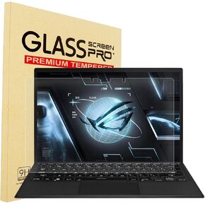 واقي الشاشة الزجاجي المدفوع يينوفين متوافق مع 2022-2023 ASUS ROG FLOW Z13 13.4 "كمبيوتر محمول للألعاب ، 9 ساعات ، شاشة زجاجية مقسمة