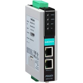 MOXA MGate EIP3170 1-Port DF1 to EtherNet/IP Gateway, 0 to 55°C Operating Temperature