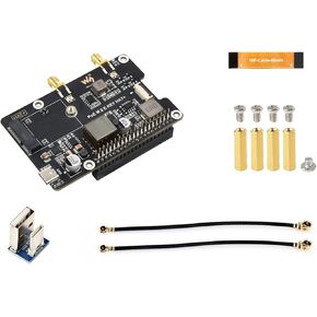 PCIE waveshare إلى محول مفتاح M.2 e مع قبعة poe للتوت PI 5 ، متوافق مع NGFF (M.2 E KEY)