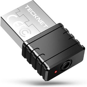 TECKNET Mouse Jiggler Undetectable USB Mover Device with 3 Modes, Color LED Indicator, Plug & Play to Keep PC Laptop Awake, One Button Control, No Interference