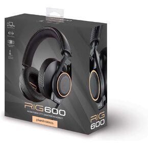 Plantronics RIG 600 Gaming Headset (Xbox One/PS4),Black