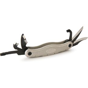 FLEXCUT Right-Handed Carvin' Jack Improved Version 2.0, Folding Multi-Tool for Woodcarving, 4 1/4 inch Closed Length, 6 Blades Included (JKN291)