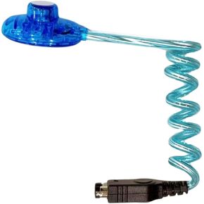 مصابيح Worm Light for Gameboy Advance Illumination LED لـ GBA Console Screen Screen Light White Clop and Play ABS ، Blue