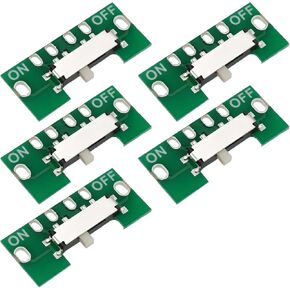 Create idea 5Pcs Game Console Power Switch Repair Replacement Repair Part Compatible with GBA Compatible with Gameboy Advance AGB-001