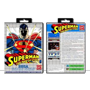 Superman™: The Man of Steel | (SGGEU) Sega Game Gear - Game Case Only - No Game