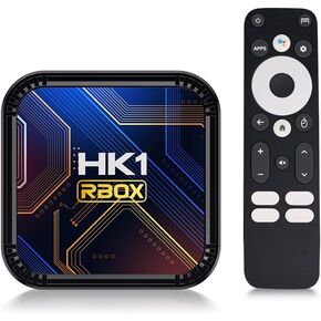 Android 13.0 TV Box 4GB RAM+64GB ROM, iptv Box Support 4K/6K/8K WiFi 5 RK3528 Chipset with HDR10 Bluetooth4.0 USB 2.0/3.0 100M Ethernet Android Box with Voice Remote Control, HD Streaming