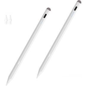 Stylus Pen for iPad Pencil 11th A16/10th/9th Gen,2Pack Apple Pencil Pro Fast Charing,Active iPad Pen for 2018-2025 iPad11 A16/10/9/8/7/6,iPadPro 13"/11"/12.9"/M4, iPadAir 6/5/4/3/M2,iPadMini 5/6/7 Gen