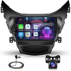 [8 Core 4G+64G] Wireless Carplay Car Stereo for Toyota Fortuner Hilux 2005-2014 Android Auto, 9-Inch Touch Screen Car Radio with DSP/BT/WiFi/EQ/Mirror Link/GPS Navi+Backup Camera