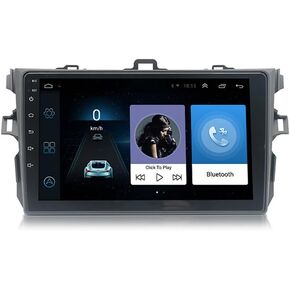 1set Car Stereo Radio for Toyota Corolla 2003-2008 9 Inch 2G/32G Touchscreen CarPlay Integration with Factory Radio Fit