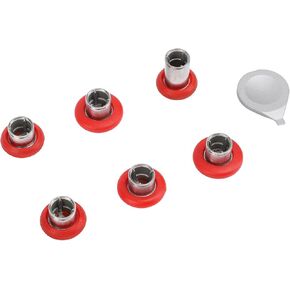 Thumbsticks Replacement Parts for Elite Controller Series 2, for Elite Series 2 Core Controllers(Model 1797). Includes: 6 x Thumbsticks, 1 x Standard Part (Blue)