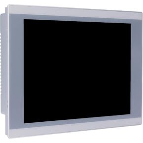 HUNSN 12.1" TFT LED IP65 Industrial Panel PC, 10 Point Projected Capacitive Touch Screen, I5 1235U, Windows 11 / Linux Ubuntu, PW24, VGA, HDMI, 2 x LAN, 2 x COM, 0 RAM, 0 Storage, Barebone No System