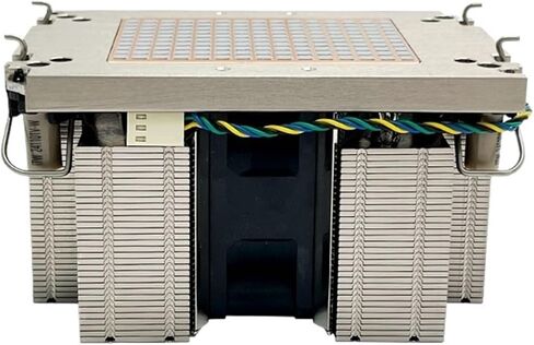 2U LGA4677 4th & 5th CPU Coooler 5 Heat Pipes High-Speed PWM 2u Radiator Server Heatsink 4677-2UAF8 TDP400w(4677-2UAF8 Cooler) in Saudi Arabia