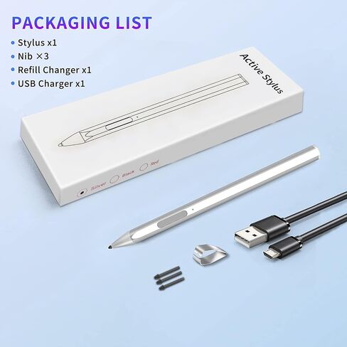 stylus لـ Microsoft Surface Pro9/8/7/6/5/4/3/x كمبيوتر محمول/كتاب سطحي/Book/Studio 3/GO/GO2/GO3 ، 4096 in Saudi Arabia