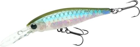 LUCKY CRAFT Pointer 48DD Fishing Lures for Freshwater, 2" Deep-Diving Suspending Jerkbait, Trout and Bass Lures, 3–4ft Depth, Precision Freshwater Fishing Gear and Accessories for Tackle Box in Saudi Arabia