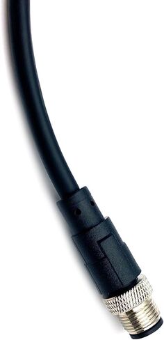 M12 12 Pin Male Connector Cable, A Code Straight Molding Cable Male Aviation Sensor Electrical PVC Cable Industrial Molded Cable AWG26 (2M) in Saudi Arabia