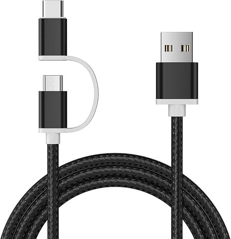 Power Cord Replacement for Amazon Kindle Charger, Old & New Kindle, Paperwhite 10th Generation, Samsung Galaxy Tab A7 S6 Lite A8 Tablet USB Fast Charging Cords 2 in 1 Cables in Saudi Arabia