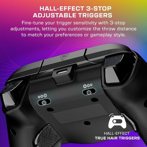 Turtle Beach Afterglow Wave Wired RGB Controller - مرخصة لسلسلة Xbox Series X | S ، Xbox One & Windows PCS - أزرار قابلة للتطبيق ، مشغلات شعر القاعة ، APPER APP - GRAY in Saudi Arabia