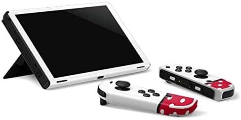 Skinit Skinit Gaming Gaming Skin متوافق مع Nintendo Switch OLED (2021) - تصميم رمز Minnie Mouse مرخص رسميًا in Kuwait