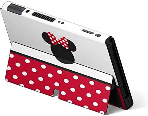 Skinit Skinit Gaming Gaming Skin متوافق مع Nintendo Switch OLED (2021) - تصميم رمز Minnie Mouse مرخص رسميًا in Kuwait