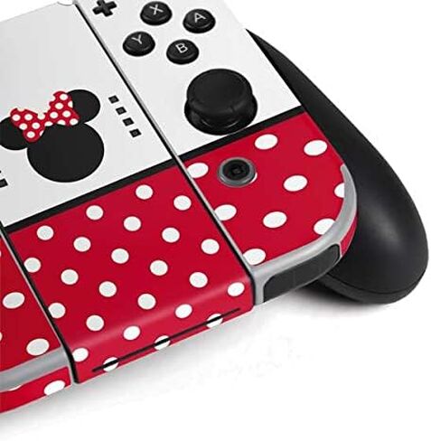 Skinit Skinit Gaming Gaming Skin متوافق مع Nintendo Switch OLED (2021) - تصميم رمز Minnie Mouse مرخص رسميًا in Kuwait