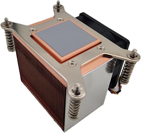 AM4 AM5 Copper CPU Cooler Heatsink Radiator with 60x60x25MM Fan(Full Copper) in Kuwait