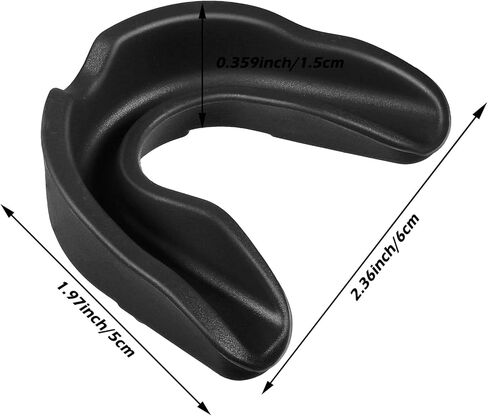 واقي فم للاطفال والشباب من 100 قطعة، واقي الفم الرياضي لكرة القدم، واقي الفم لكرة القدم، حماية اللثة للملاكمة وكرة السلة والهوكي والكاراتيه (الوان جديدة، نمط كلاسيكي) in Kuwait