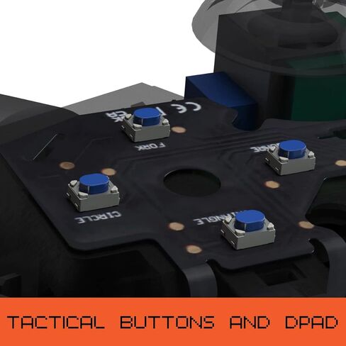 Moddedzone Smart Extreme Modded Controller + Anti Recoil | مجاذيف قابلة للتطبيق الظهر | الإبهام القابلة للتبديل | مشغلات الشعر | الأزرار التكتيكية | متوافق مع PS5 Console & PC | يتحكم التطبيق (أبيض) in Saudi Arabia