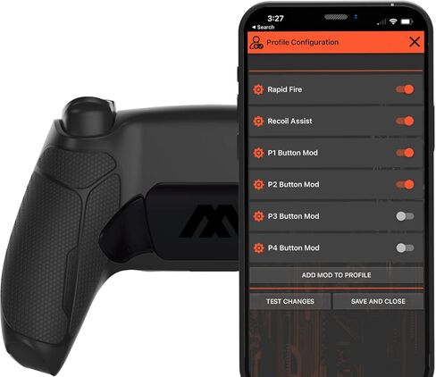 Moddedzone Smart Extreme Modded Controller + Anti Recoil | مجاذيف قابلة للتطبيق الظهر | الإبهام القابلة للتبديل | مشغلات الشعر | الأزرار التكتيكية | متوافق مع PS5 Console & PC | يتحكم التطبيق (أبيض) in Saudi Arabia