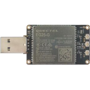 EXVIST 4G LTE USB Dongle W/EG25-G LCC IoT/M2M-optimized LTE Cat 4 Module SIM Card Slot GPS for Global